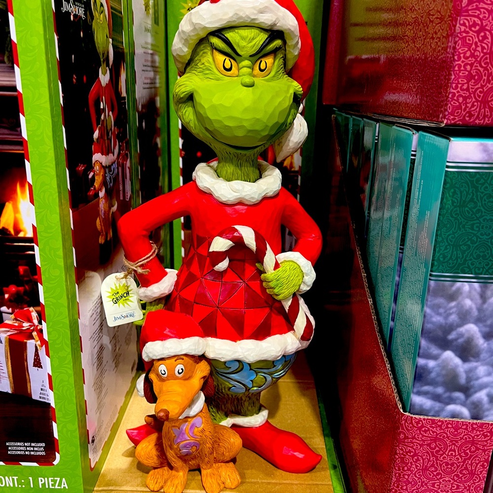 The Grinch Santa by Jim Shore